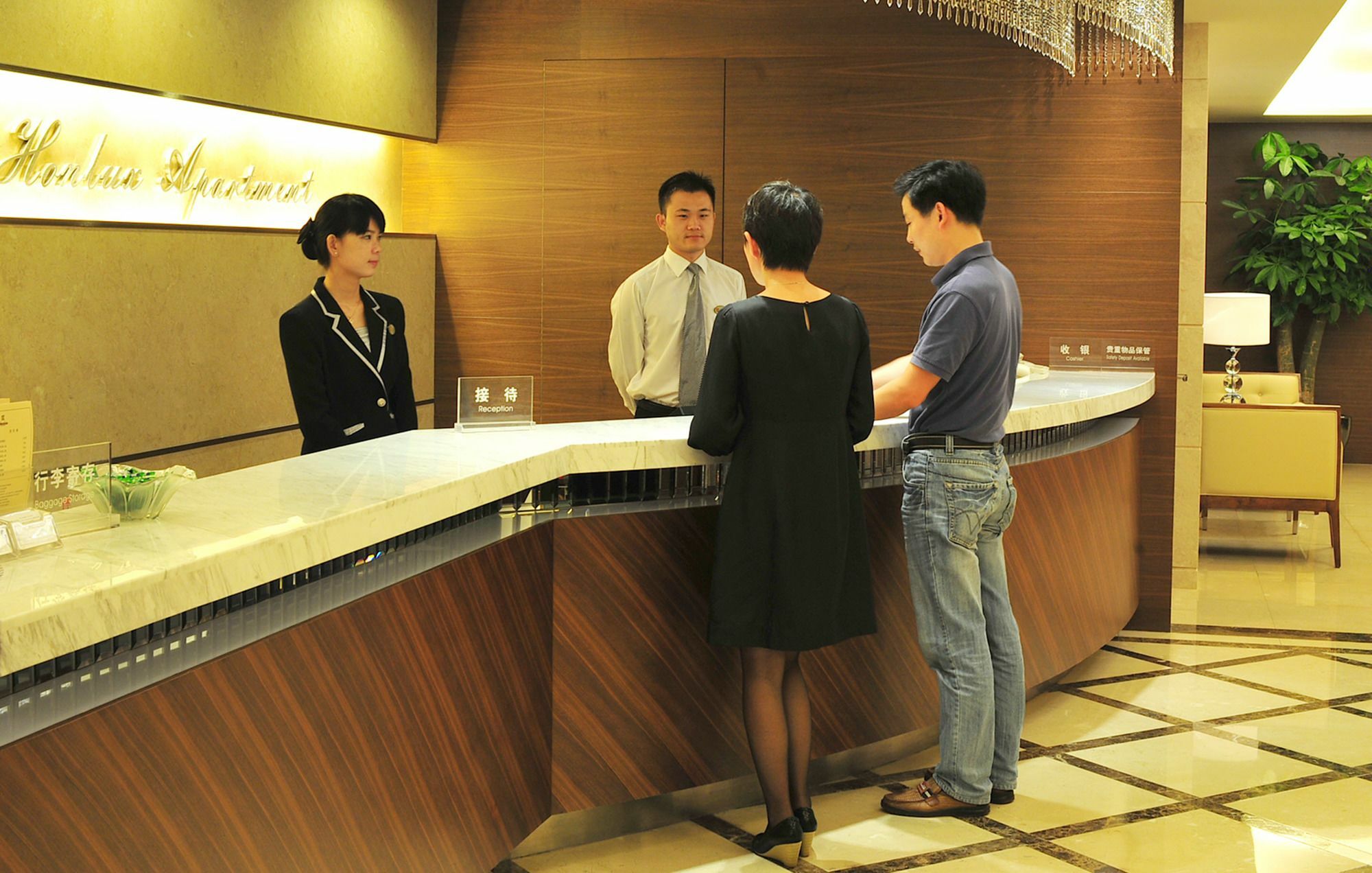 ฮอนลักซ์ อพาร์ทเม้นต์ Hotel เซินเจิ้น ภายนอก รูปภาพ